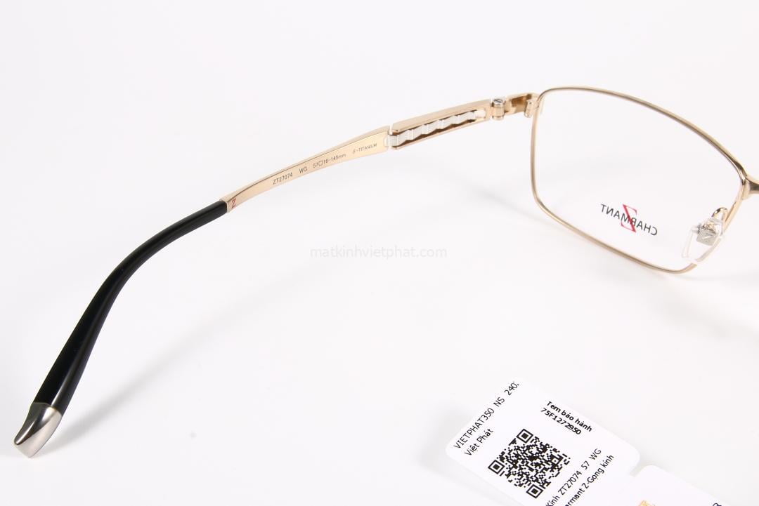 Gọng kính Charmant ZT27074 10 Tỉ mỉ trong từng chi tiết