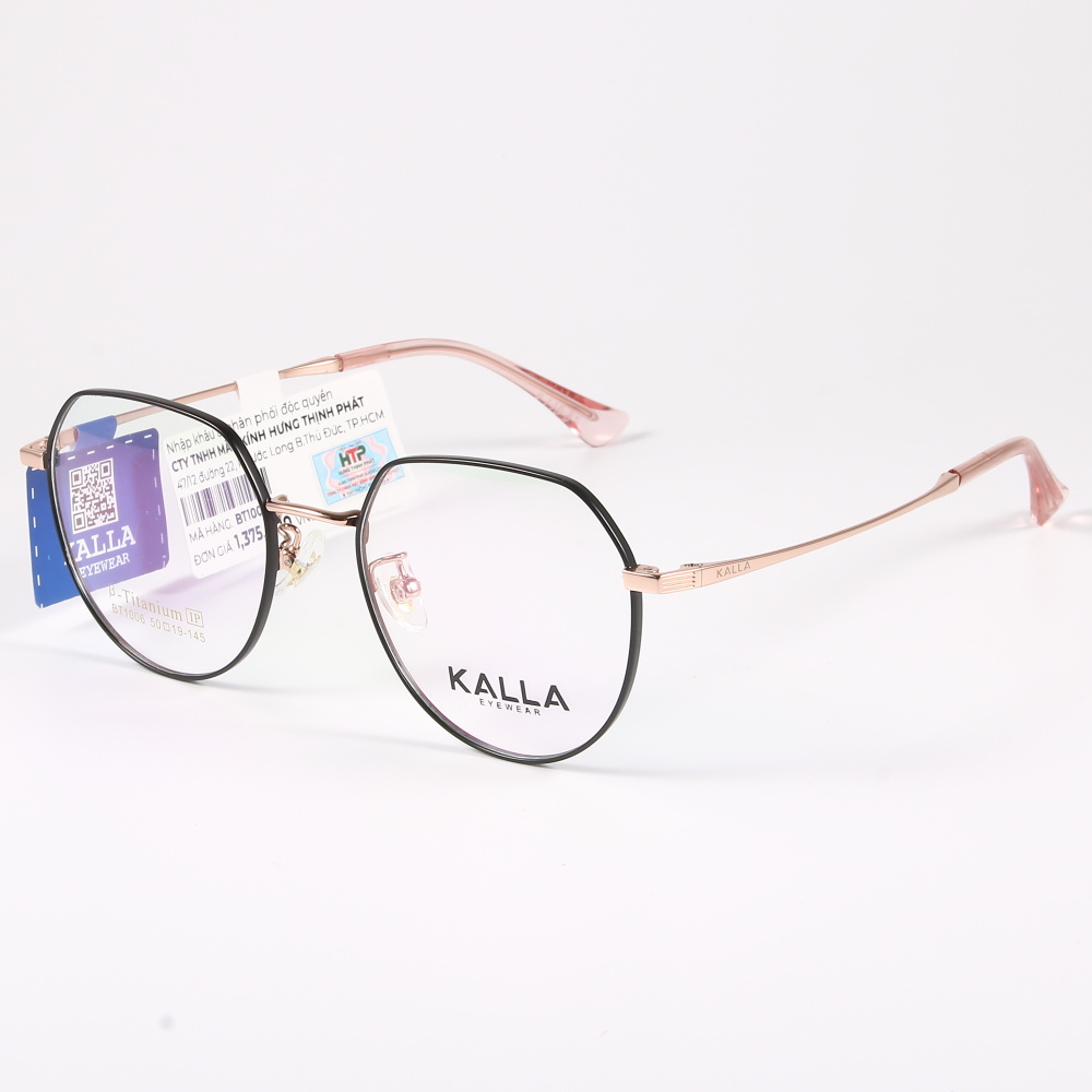 Gọng kính đa giác KALLA BT1006