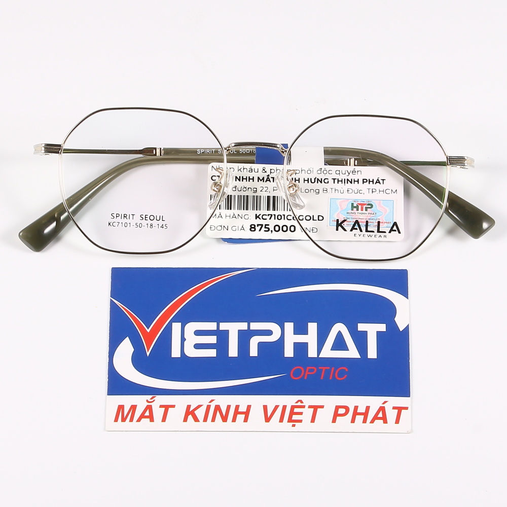 Gọng kính đa giác KALLA KC7101 26 Gọng kính đa giác KALLA KC7101