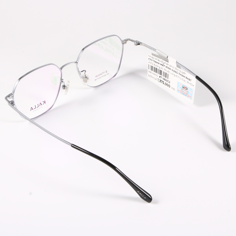 Gọng kính đa giác KALLA KT-1802 12 Gọng kính đa giác KALLA KT-1802