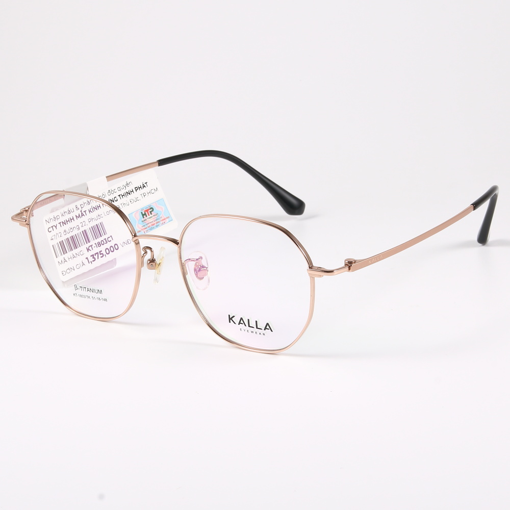 Gọng kính đa giác KALLA KT-1803