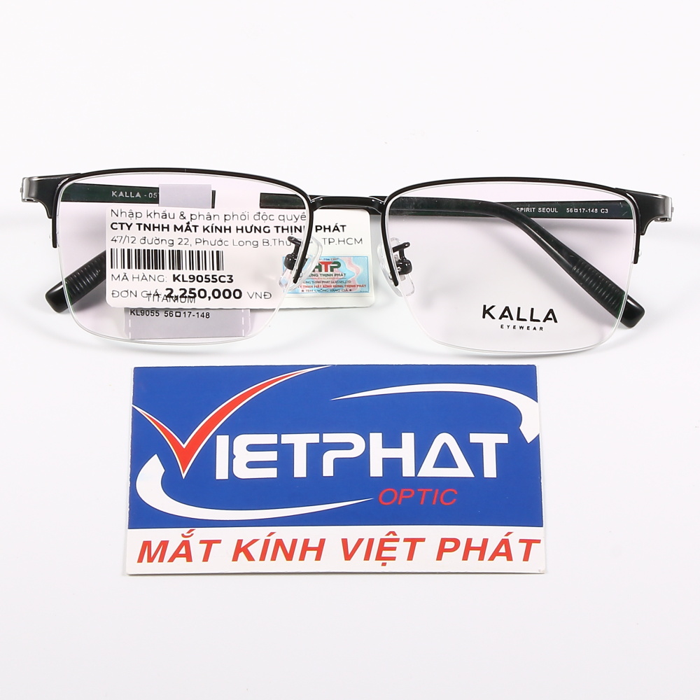 Gọng kính Clubmaster KALLA KL9055 6 Gọng kính Clubmaster KALLA KL9055
