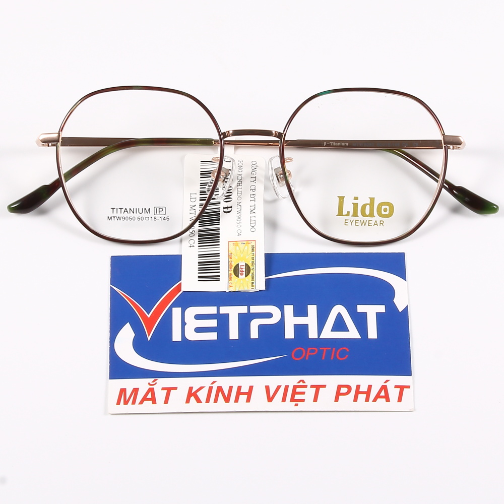 Gọng kính Lido MTW9050 13 Gọng kính Lido MTW9050