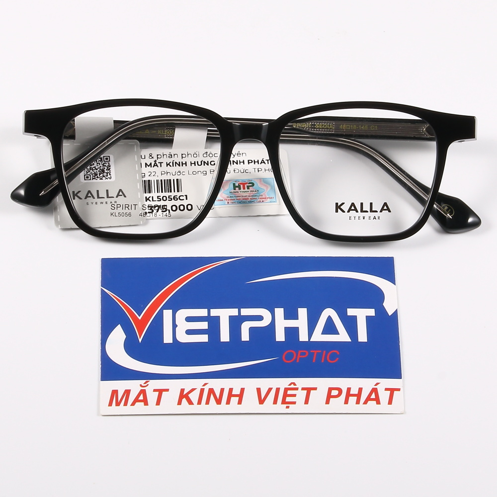 Gọng kính mắt vuông KALLA KL5056 17 Gọng kính mắt vuông KALLA KL5056