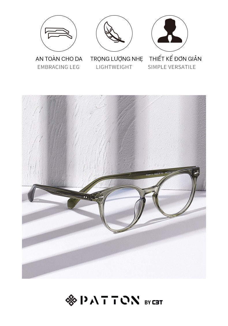 Gọng kính Patton PS8813 15 Gọng kính Patton PS8813