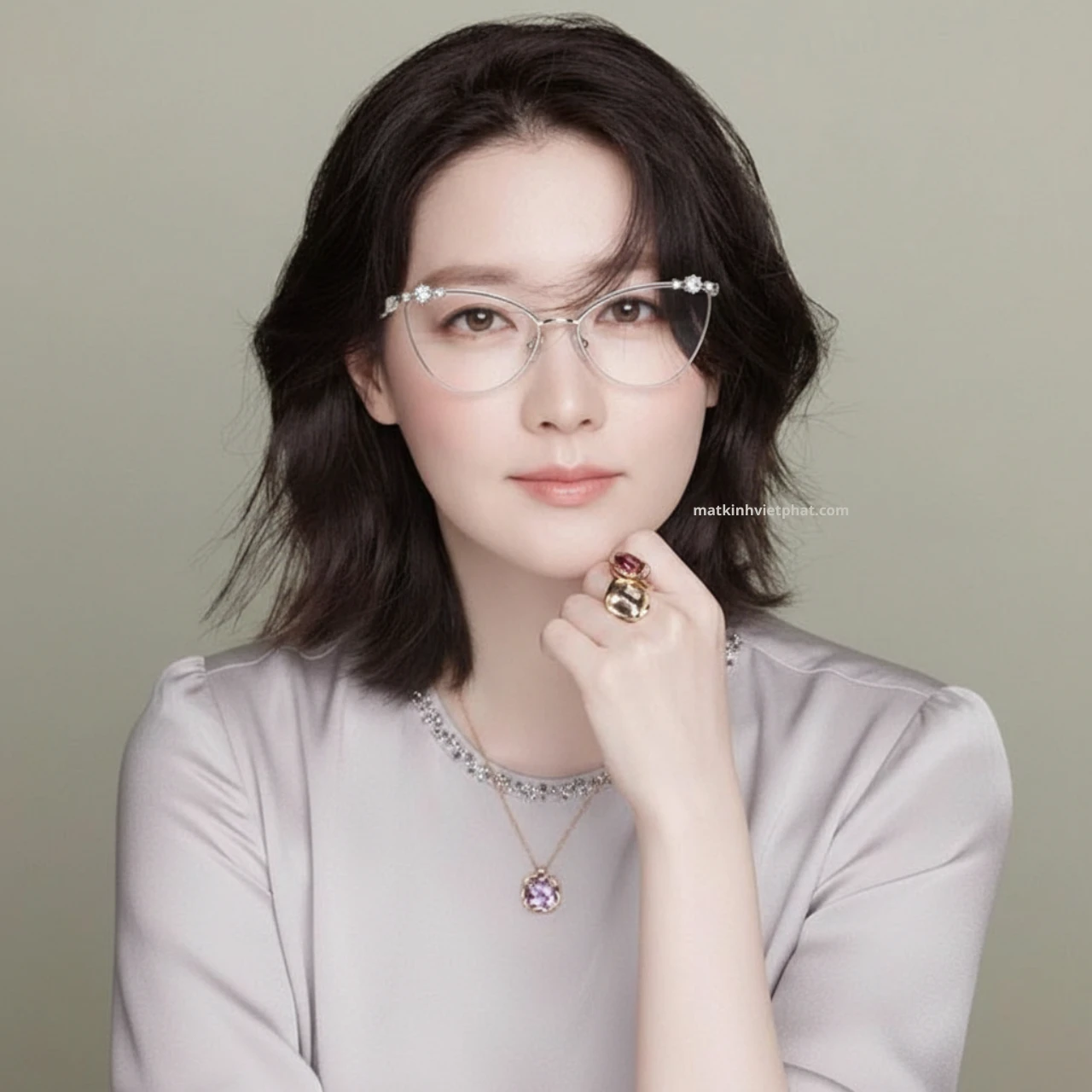 Gọng kính SWAROVSKI 0SK1033 5 Gọng kính SWAROVSKI 0SK1033
