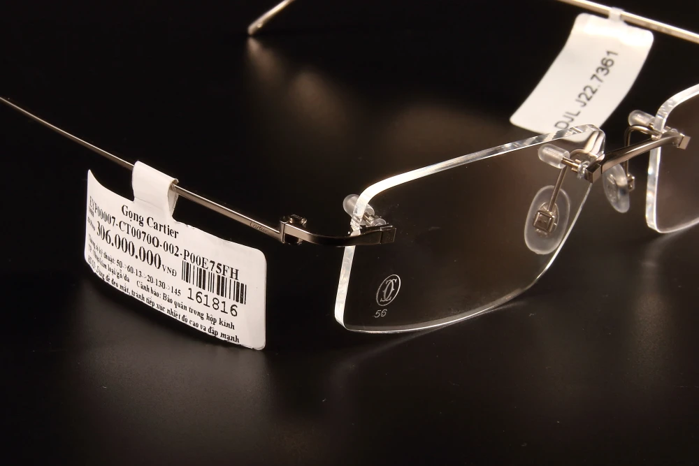 Gọng Kính Vàng Đúc Cartier CT0070O 142 Gọng Kính Vàng Đúc Cartier CT0070O
