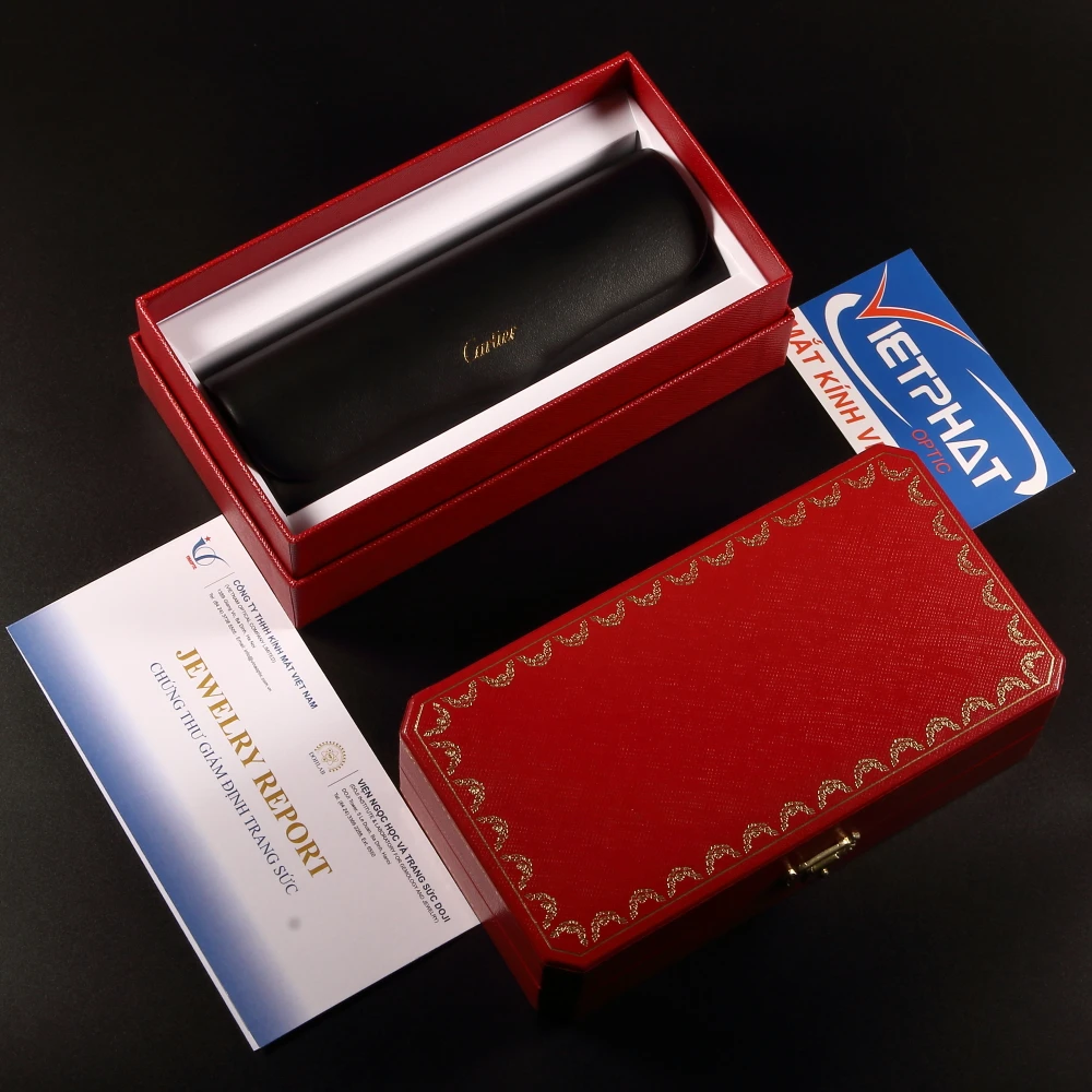 Gọng Kính Vàng Đúc Cartier CT0070O 23 Gọng Kính Vàng Đúc Cartier CT0070O