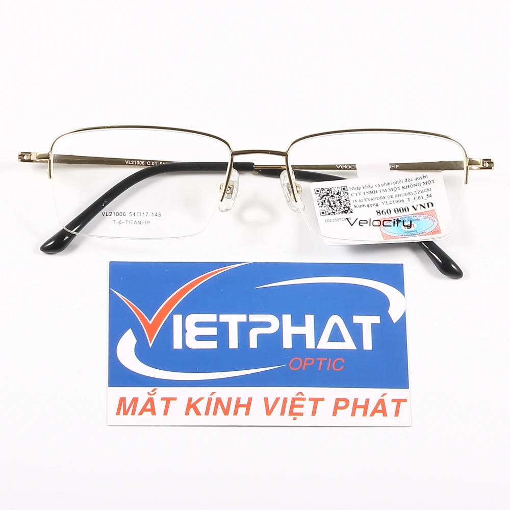 Gọng kính VELOCITY VL21006 12 Gọng kính VELOCITY VL21006