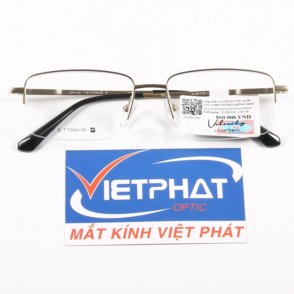Gọng kính VELOCITY VL281030 12 Gọng kính VELOCITY VL281030