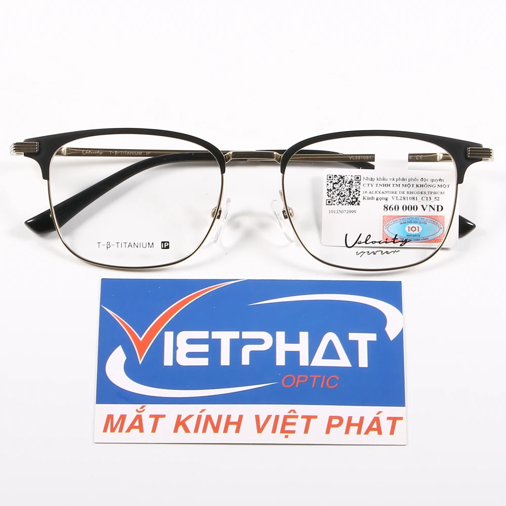Gọng kính VELOCITY VL281081 12 Gọng kính VELOCITY VL281081