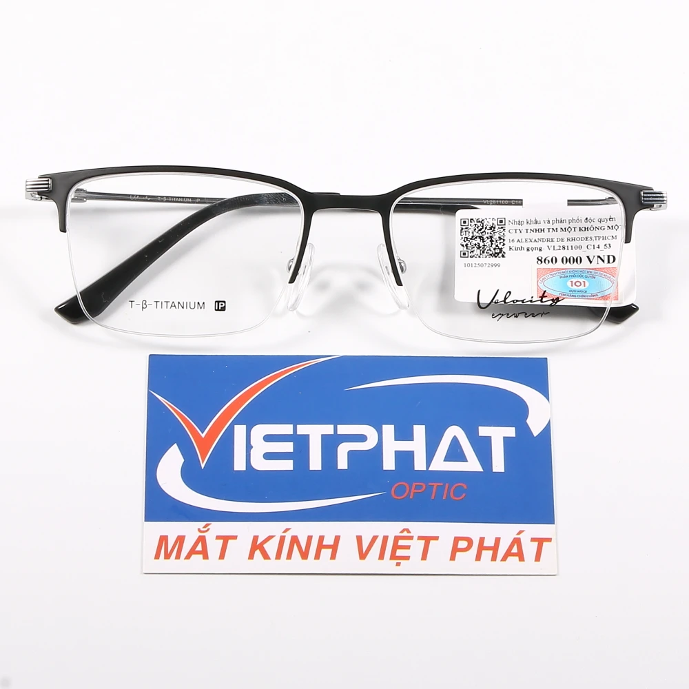 Gọng kính VELOCITY VL281100 12 Gọng kính VELOCITY VL281100