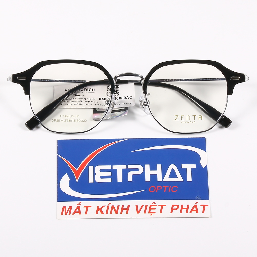 Gọng Kính clubmaster ZENTA DP25-A-ZT8015 19 Gọng Kính clubmaster ZENTA DP25-A-ZT8015