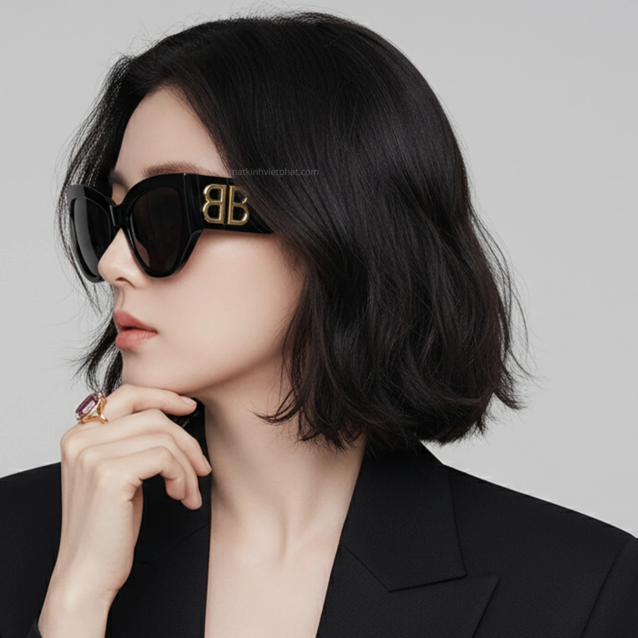 Kính mát Balenciaga BB0322S 10 Kính mát Balenciaga BB0322S