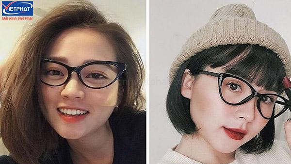 Mũi tẹt nên đeo kính gì? Cách chọn kính cho người mũi thấp 17 Mắt kính giá rẻ