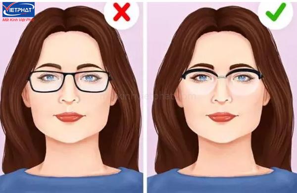 Mũi to nên đeo kính gì? Mẹo chọn gọng kính cho người mũi to 9 mắt kính chính hãng giá tốt