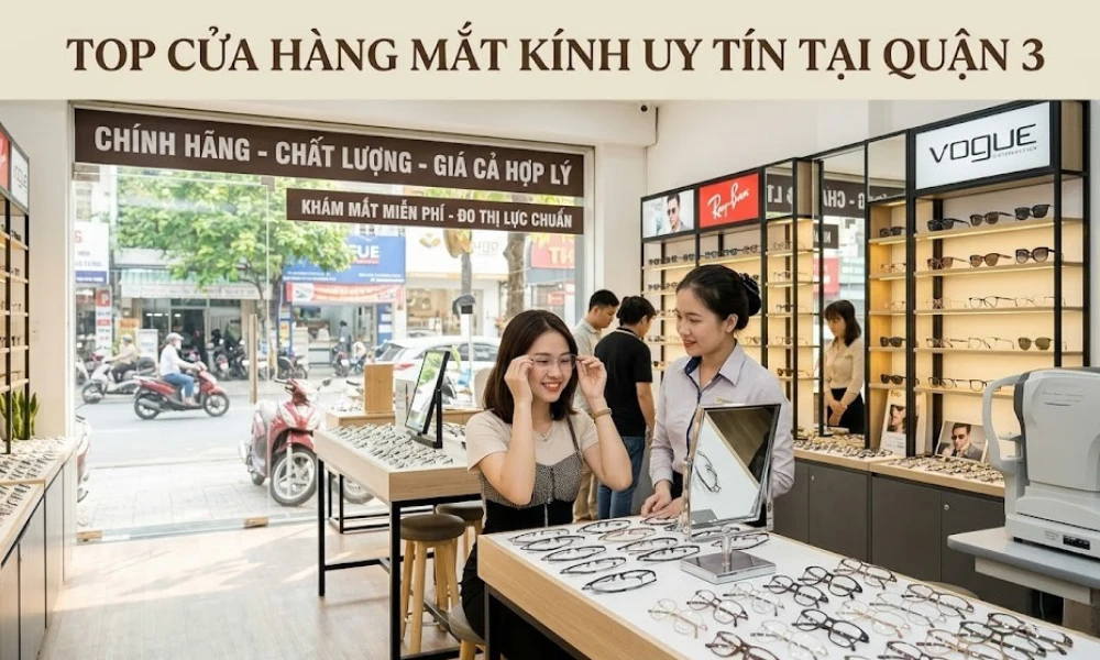 Top Cửa Hàng Mắt Kính Quận 3 Uy Tín 11 Top Cửa Hàng Mắt Kính Quận 3 Uy Tín