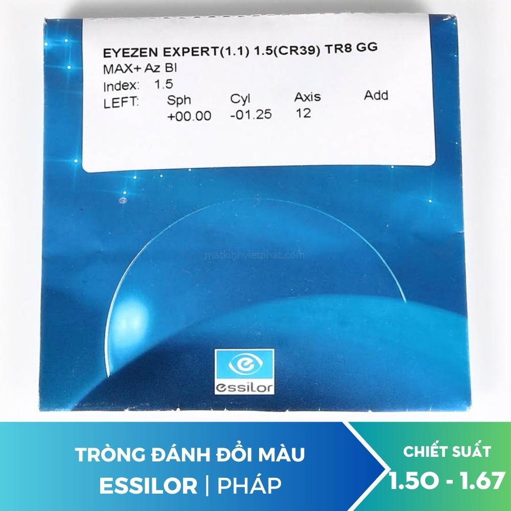 Tròng đánh đổi màu Essilor - Eyezen Transitions Gen8 - Mắt kính Việt Phát