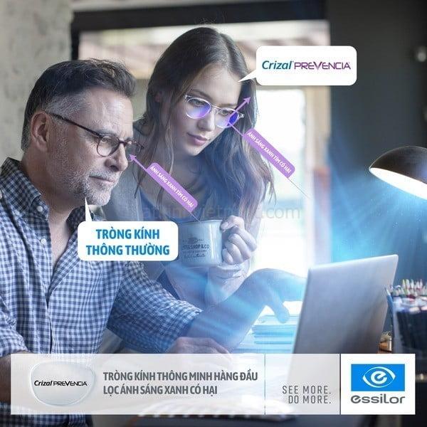 Tròng kính Essilor có tốt không? Mua ở đâu? Giá bao nhiêu 7 Khả năng lọc ánh sáng xanh có hại hàng đầu thế giới